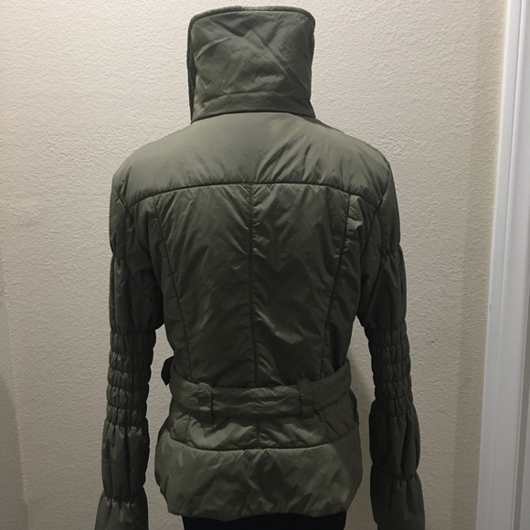 Cristina gavioli puffer jacket olive green - Picture 3 of 9